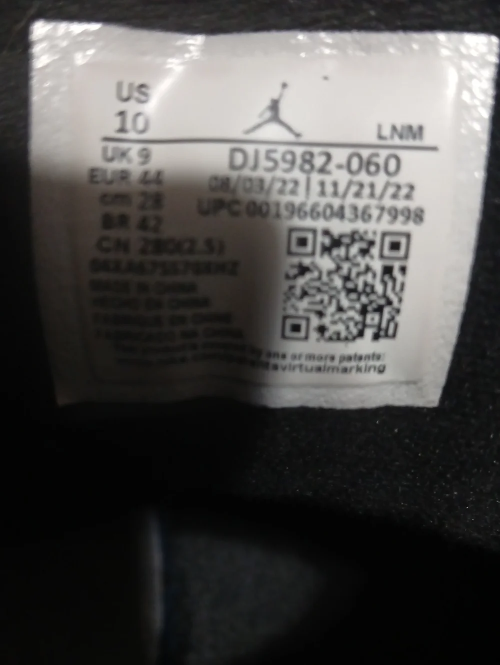 Air Jordan 13 Retro 'BLACK FLINT'  Mens Size-10, 100% AUTHENTIC!